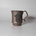 マグカップ スカル ブロンズレース 濱中史朗 | 萩焼屋Hagiyakiya