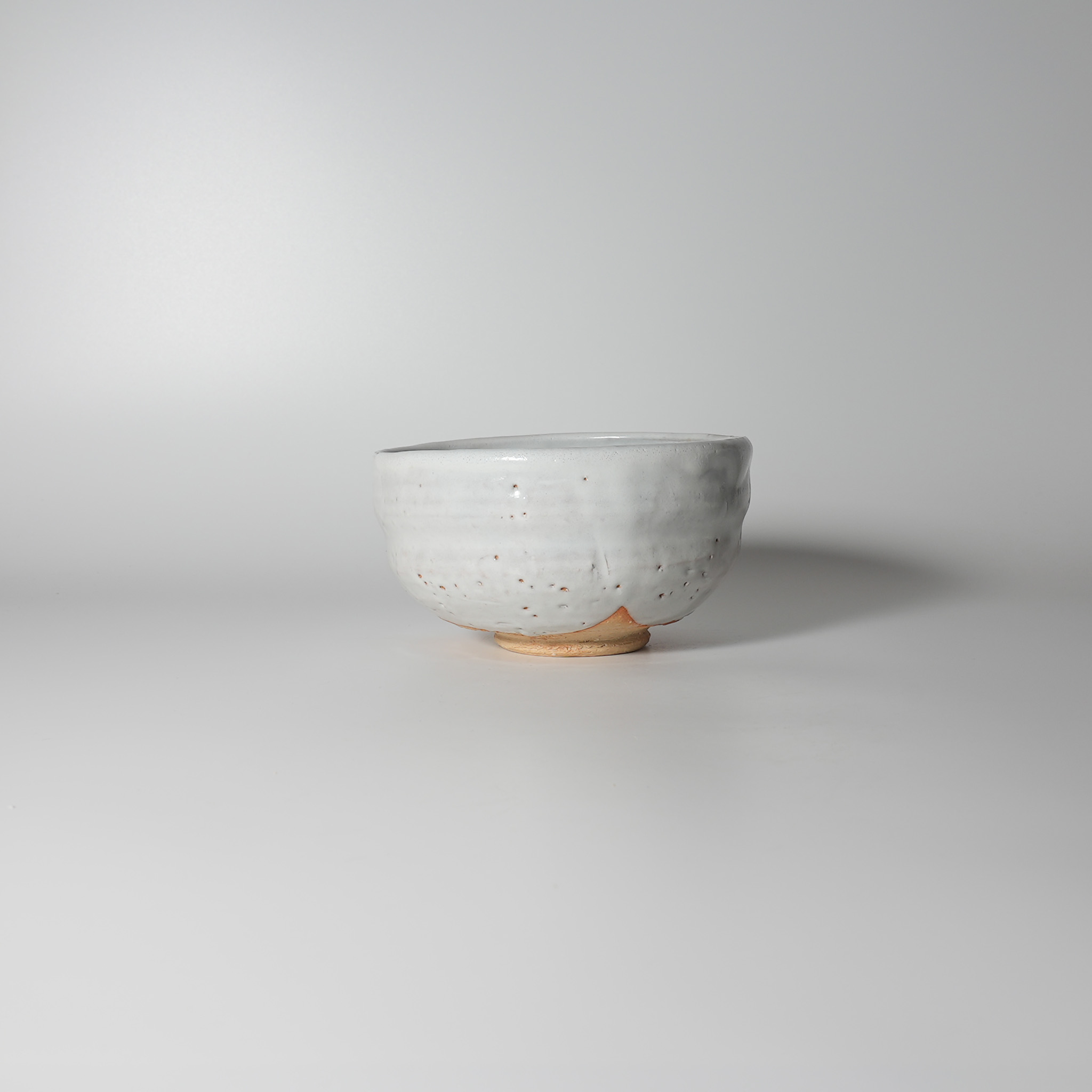 萩焼 波多野指月窯 抹茶茶碗 - 工芸品