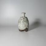 黎朝時代　粉吹　徳利 粉青ヒビ粉引徳利 大和潔作 萩焼 | 萩焼屋Hagiyakiya ネットショップ