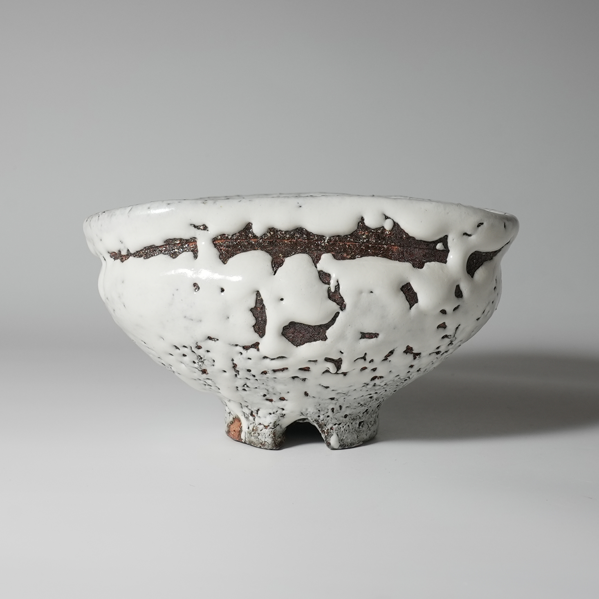 水津和之　萩高麗　小井戸茶碗 水津和之 萩高麗 小井戸茶碗