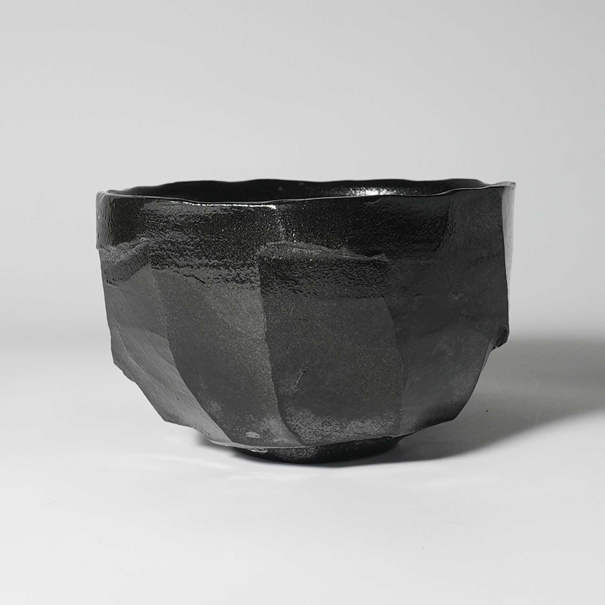萩黒茶碗 岡田裕 県指定無形文化財 萩焼 | 萩焼屋Hagiyakiya ネット