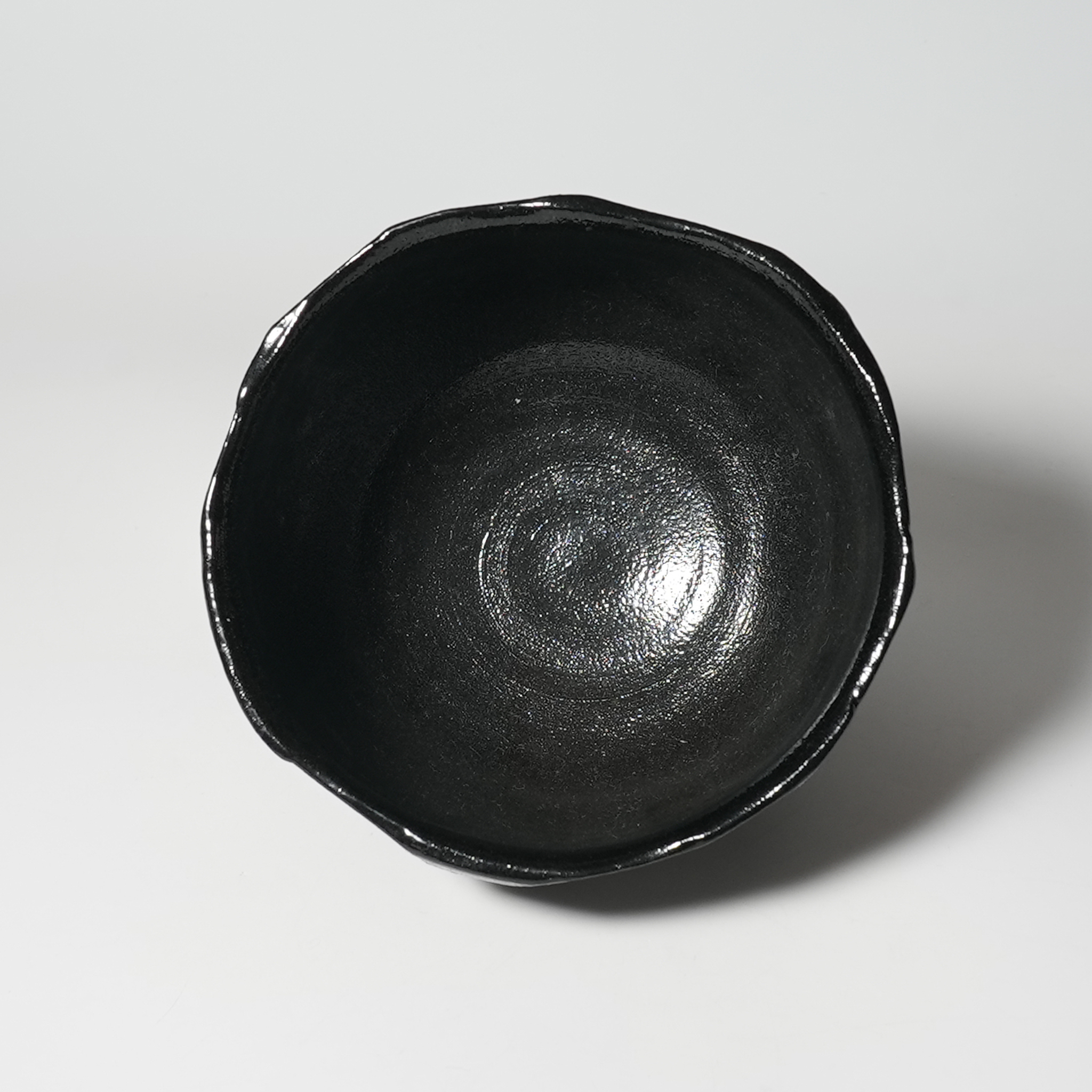萩黒茶碗 岡田裕 県指定無形文化財 萩焼 | 萩焼屋Hagiyakiya ネット